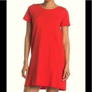 red dress